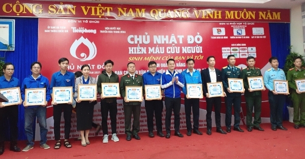 Đà Nẵng: Dự kiến thu về 1.000 đơn vị máu trong ngày 'Chủ nhật Đỏ'