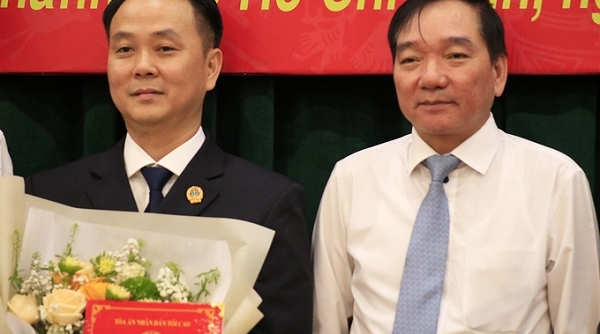 Ông Nguyễn Thành Vinh được bổ nhiệm làm chánh án TAND TP Thủ Đức