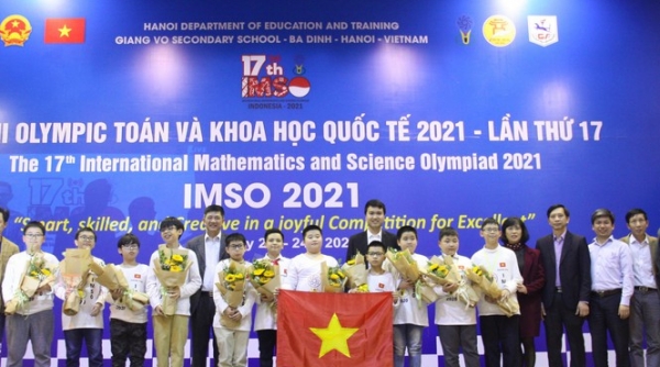 Việt Nam giành 2 huy chương Vàng Olympic quốc tế