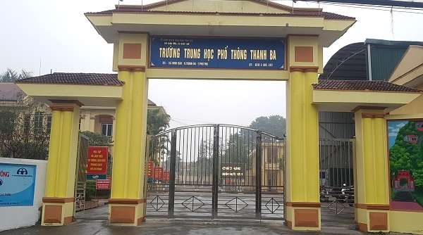 Phú Thọ: Công an vào cuộc về việc phụ huynh học sinh bức xúc “lạm thu” ở trường THPT Thanh Ba