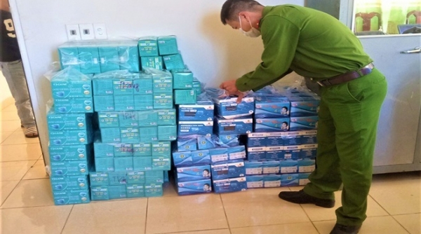 Hơn 10.300 khẩu trang y tế không rõ nguồn gốc vừa bị bắt giữ tại Đắk Lắk