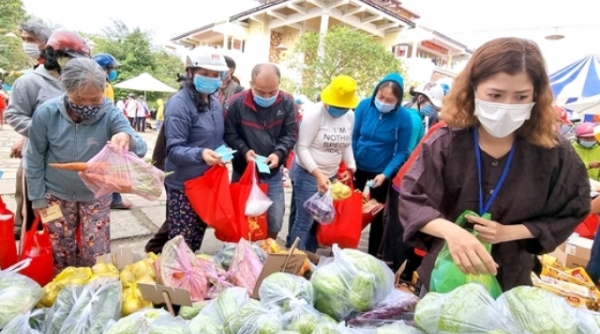 Hội An (Quảng Nam): 'Phiên chợ Tết 0 đồng' hỗ trợ 1.000 hộ dân có hoàn cảnh khó khăn