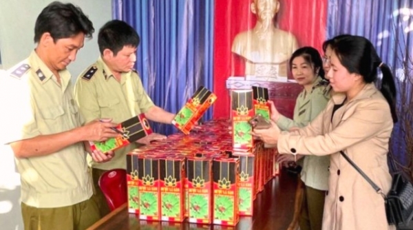 Hàng trăm chai rượu giả thương hiệu rượu sâm Ngọc Linh Kon Tum K5, sản xuất tại Tam Kỳ