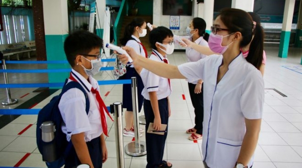 TP. HCM: Học sinh, giáo viên phải khai báo y tế khi quay lại trường học sau Tết