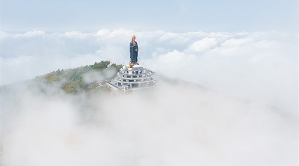 Cận cảnh Tượng Phật Bà lớn nhất Châu Á tại Tây Ninh