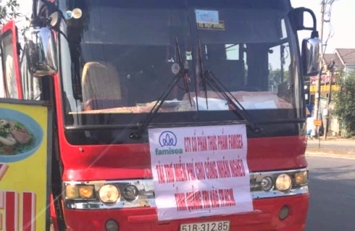 Đà Nẵng: Xử lý xe khách 52 chỗ vượt chốt kiểm soát dịch Covid-19