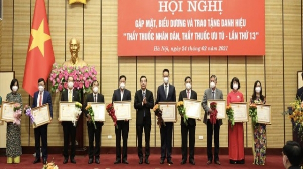 Phó Giám đốc Trung tâm cấp cứu 115 Hà Nội được phong tặng danh hiệu "Thầy thuốc nhân dân, ưu tú"