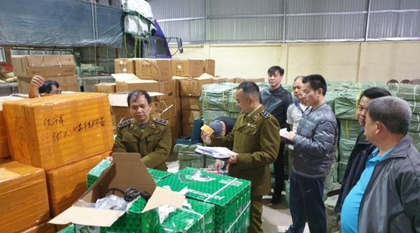 Lạng Sơn: Xử phạt và truy thu 100 triệu đồng đối với cơ sở kinh doanh Lộc Thúy Hạnh do có hành vi kinh doanh hàng hóa nhập lậu
