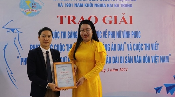 Vĩnh Phúc: Tọa đàm "Phụ nữ Vĩnh Phúc giữ gìn và phát triển áo dài di sản văn hóa Việt Nam"