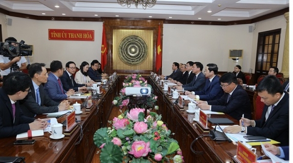Samsung Việt Nam khẳng định sẽ hỗ trợ tỉnh Thanh Hóa thu hút đầu tư