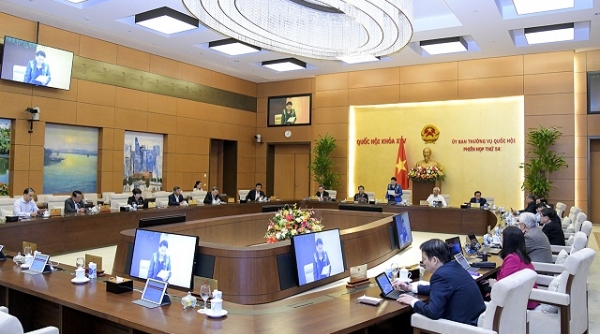 Khai mạc phiên họp thứ 54 Ủy ban Thường vụ Quốc hội
