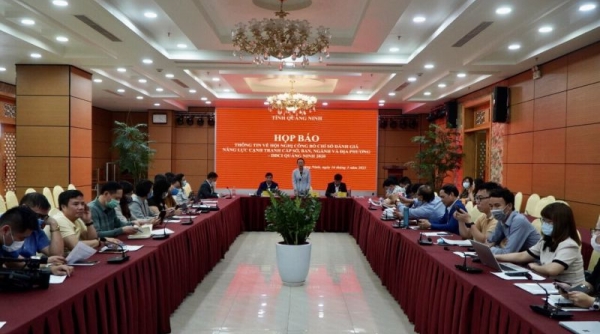 Quảng Ninh: Sẽ tổ chức hội nghị công bố chỉ số đánh giá năng lực cạnh tranh cấp sở, ban, ngành và địa phương (DDCI) 2020 vào ngày 19/3