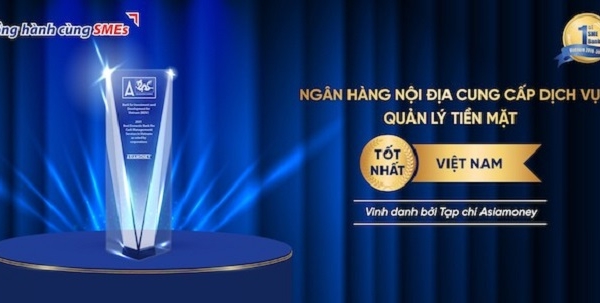 BIDV nhận giải thưởng quản lý tiền mặt tốt nhất Việt Nam