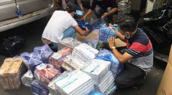 Thành phố Hồ Chí Minh: Tạm giữ gần 5.000 bao thuốc lá điếu nhập lậu