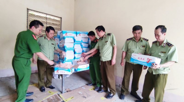 Chặn đứng 350 kg Mực khô ăn liền nhập lậu tại Lào Cai