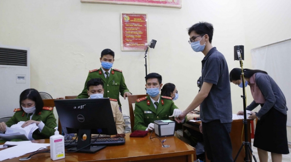 Công an Hà Nội hoàn thành 1 triệu hồ sơ cấp căn cước công dân mới