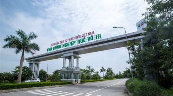 Bắc Ninh: Đầu tư xây dựng cơ sở hạ tầng Khu công nghiệp Quế Võ III - phân khu 2