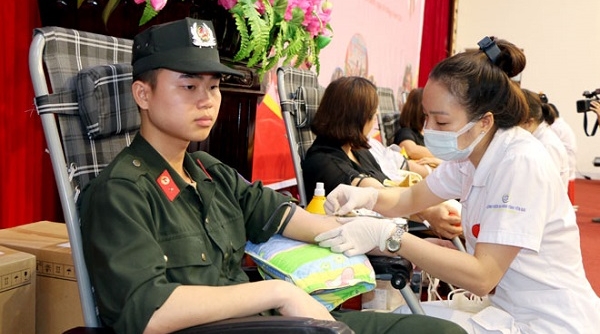 Yên Bái: Ngày hội hiến máu tình nguyện huyện Yên Bình năm 2021