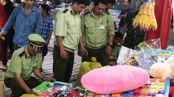 Bình Định: Tạm giữ 775 sản phẩm đồ chơi trẻ em do nước ngoài sản xuất không có hóa đơn chứng từ