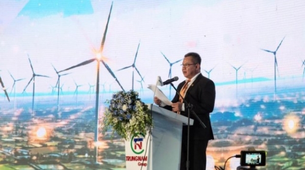 Trungnam Group khánh thành nhà máy điện gió 4.000 tỉ tại Ninh Thuận