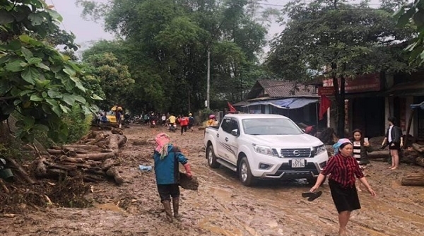 Lào Cai: Khẩn trương khắc phục hậu quả trận lũ ống