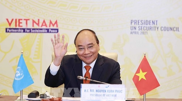 Chủ tịch nước Nguyễn Xuân Phúc tham dự hội nghị Thượng đỉnh Khí hậu
