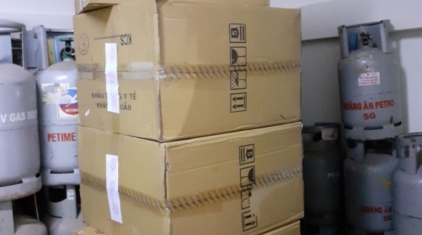 Tây Ninh: Bắt giữ 235 hộp khẩu trang giả mạo nhãn hàng hóa
