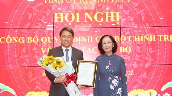 Ông Nguyễn Hải Ninh giữ chức Bí thư Tỉnh ủy Khánh Hòa