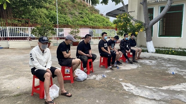 Kiên Giang: Phát hiện 7 người Trung Quốc xuất cảnh trái phép sang Campuchia