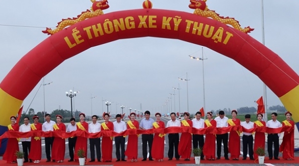 Thanh Hóa: Thông xe kỹ thuật dự án đường giao thông nối TP Sầm Sơn với Khu kinh tế Nghi Sơn