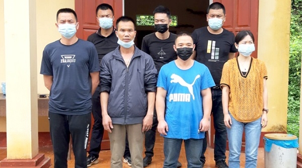 Tuyên Quang: Phát hiện và đưa 7 người Trung Quốc nhập cảnh trái phép đi cách ly theo quy định