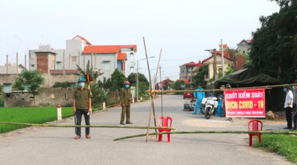 Hà Nam: Phong tỏa 28 ngày đối với thôn Quan Nhân, nơi có 5 ca mắc Covid-19