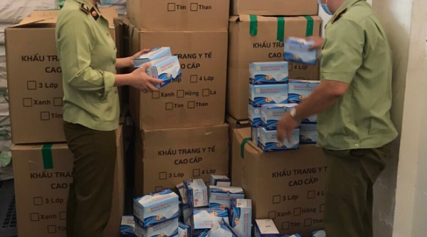 Cục QLTT Phú Yên: Tạm giữ 48.500 chiếc khẩu trang y tế không có hóa đơn, chứng từ