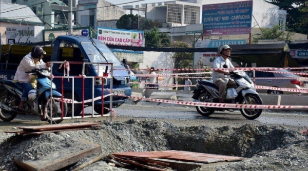 TP.HCM tạm ngưng thi công đào đường trong 2 ngày phục vụ bầu cử