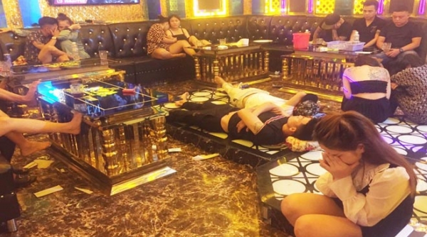 Bình Định: Phát hiện 37 người dương tính với ma túy trong quán karaoke