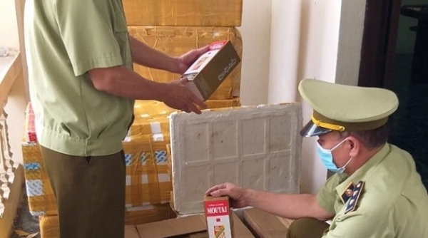Bắc Ninh: Thu giữ 408 chai rượu Mao Đài nhập lậu