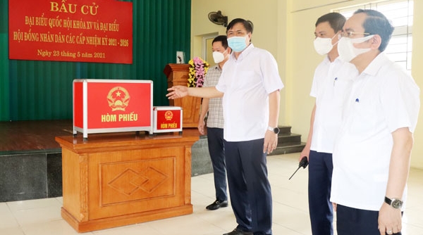 Thành phố Vĩnh Yên bảo đảm công tác y tế, an ninh trật tự trong quá trình bầu cử