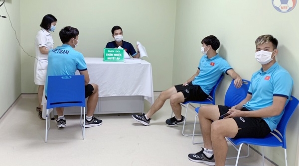 Các tuyển thủ Việt Nam hoàn thành tiêm vaccine phòng Covid-19