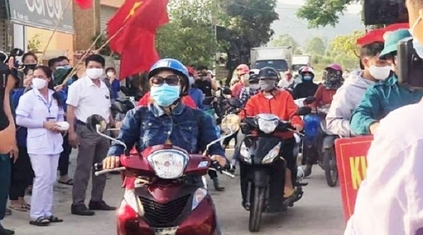 Nghệ An chính thức dỡ bỏ lệnh phong tỏa 5 thôn ở thị xã Hoàng Mai