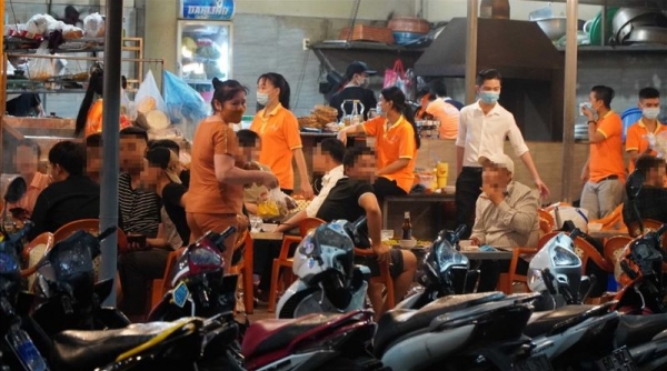 TP.HCM: Vi phạm quy định về phòng chống dịch Covid-19, 2 nhà hàng ở quận Bình Thạnh bị xử phạt