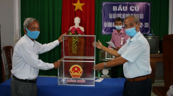 Long An: Cử tri huyện Vĩnh Hưng bầu cử đại biểu Quốc hội khóa XV và đại biểu HĐND các cấp