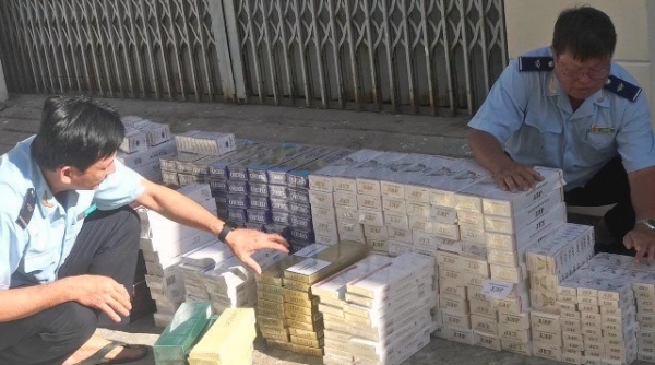 Hải quan Đồng Tháp tạm giữ gần 1.700 gói thuốc lá điếu nhập lậu