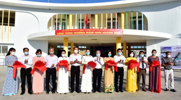 Thành phố Huế: Khánh thành Trường Mầm non Hoàng Mai