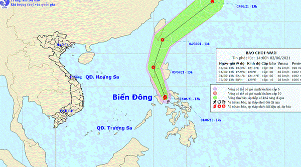 Các địa phương chủ động ứng phó với cơn bão Choi-wan