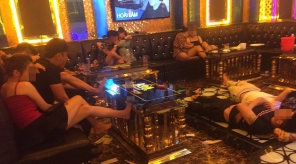 Bình Định: Phạt quán karaoke Hoàng Kim, để khách sử dụng ma túy giữa mùa dịch