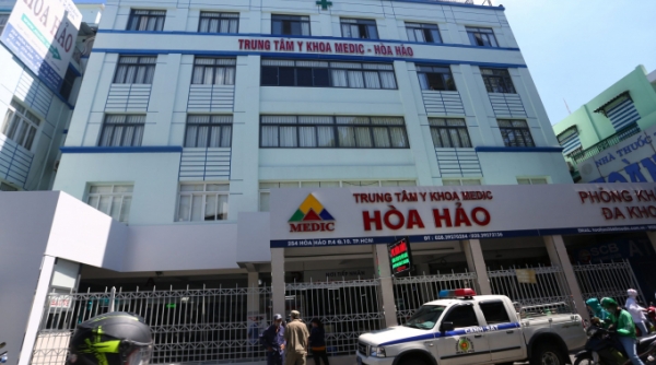 TP.HCM: Sau 15 ngày bị phong toả, Trung tâm Y khoa Medic Hòa Hảo hoạt động trở lại