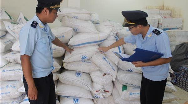 Hải quan Quảng Trị thu giữ 1,5 tấn đường kính trắng do Thái Lan sản xuất không có chứng từ hợp pháp