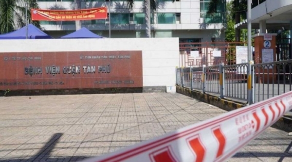 TP.HCM: UBND Quận Tân Phú tạm ngừng làm việc trực tiếp do liên quan ca mắc Covid-19