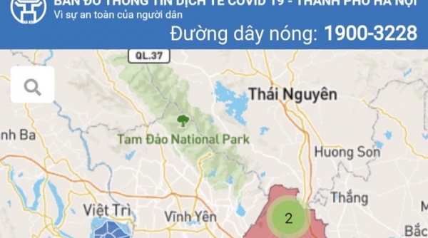 Ra mắt “Bản đồ thông tin dịch tễ COVID-19 Hà Nội”