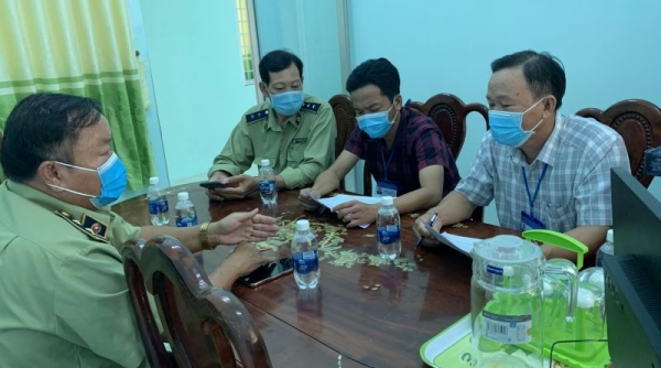 Kiên Giang: Đội Quản lý thị trường số 2 phối hợp cùng UBND các xã, thị trấn trên địa bàn huyện Hòn Đất thực hiện kế hoạch 310
